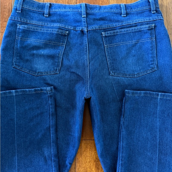 Basic Editions men’s 42x29 blue denim jeans pants - Picture 2 of 4